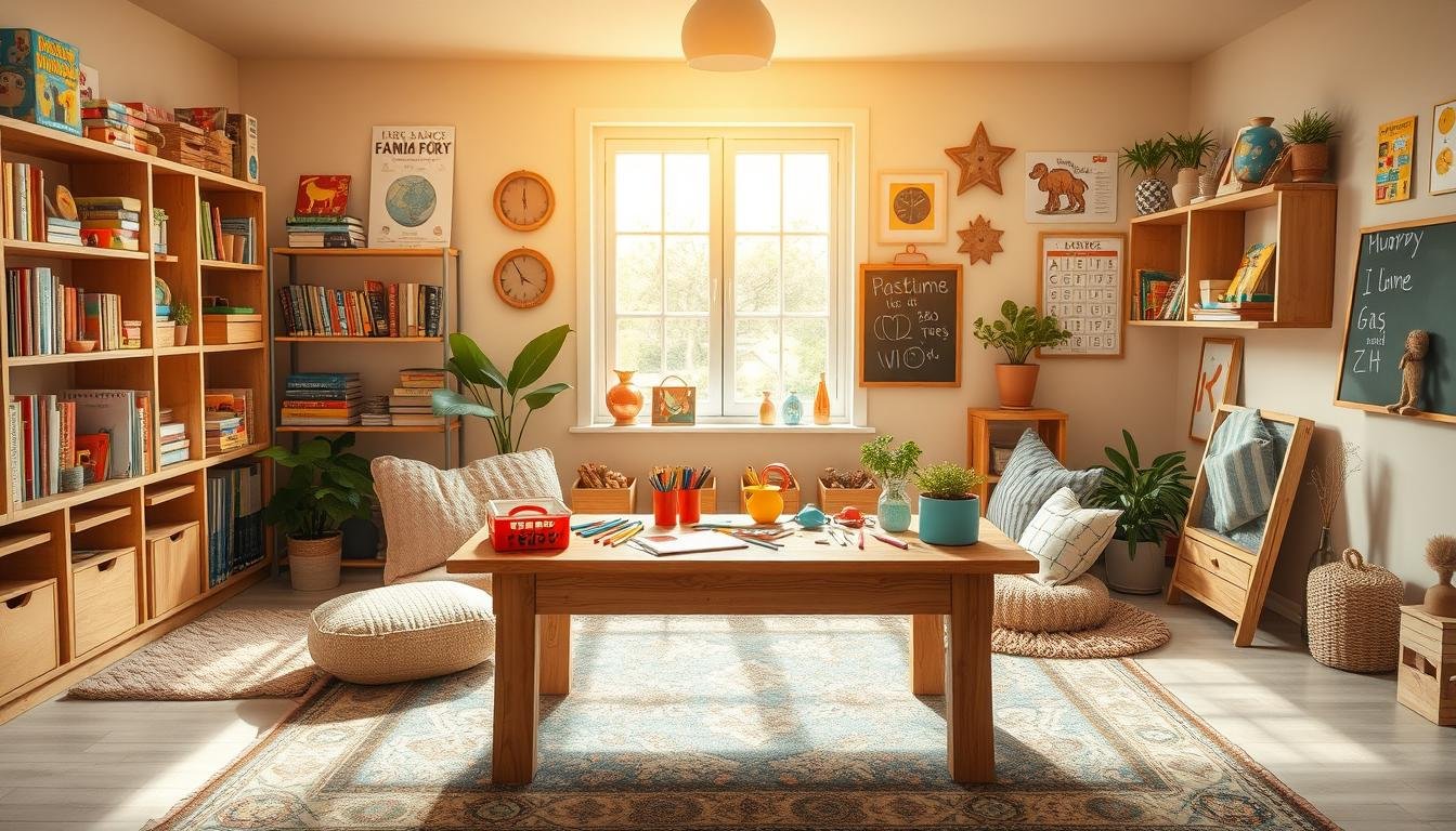 how to create a learning corner at home for kids