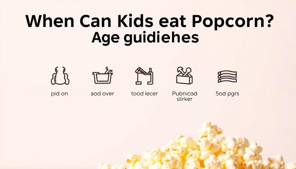 popcorn age guidelines