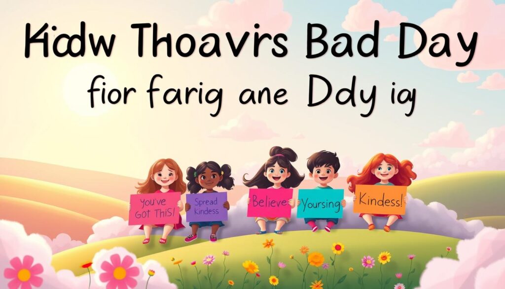 positive phrases for kids having a bad day