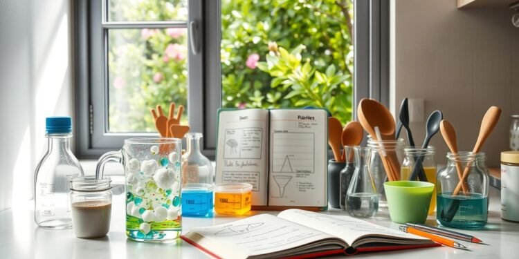 STEM Experiments Using Kitchen Items