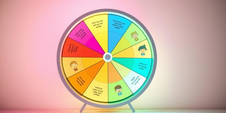 emotion wheel for kids