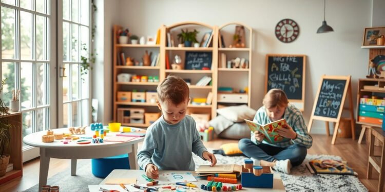 أنشطة تعليمية للأطفال في المنزل