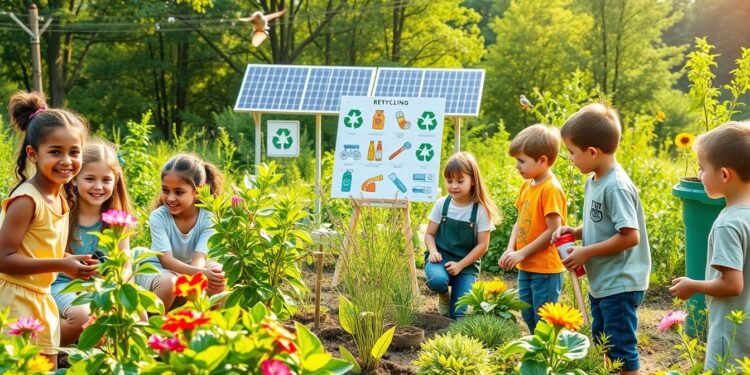 كيف أربي جيلاً مسؤولاً بيئياً